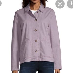 A.n.a Lilac Twill Jacket